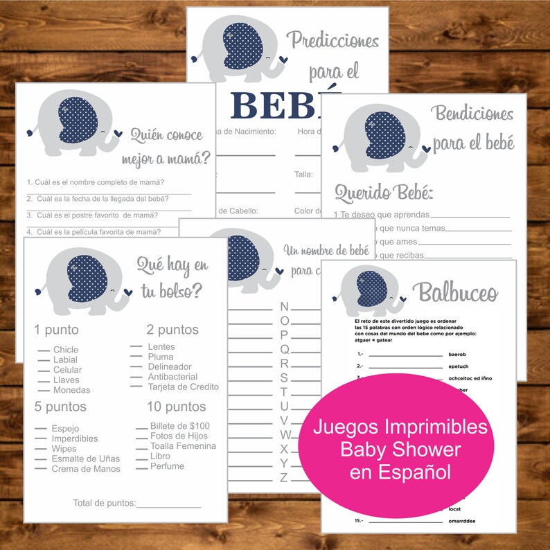 Baby Shower Juegos Imprimibles Instant Download Pack Juegos Etsy Baby Shower Juegos Imprimibles Instant Download Pack Juegos Etsy
