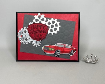 Handmade Stampin' Up! Car Guy Father's Day Card