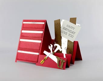 Handmade Stampin' Up! Carpenter Toolbox Birthday Card