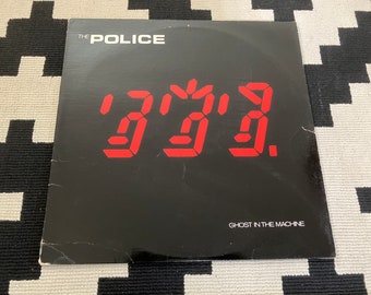 The Police - Ghost in the Machine - 1981 Vinyl Record LP