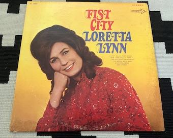 Loretta Lynn – Fist City - 1968 Vinyl Record LP