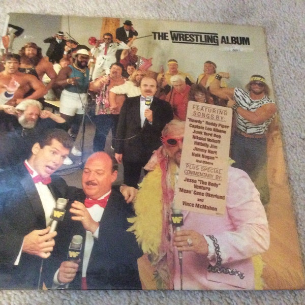 The Wrestling Album - 1985 Vinyl Record LP