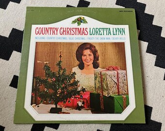 Loretta Lynn – Country Christmas - 1968 Vinyl Record LP