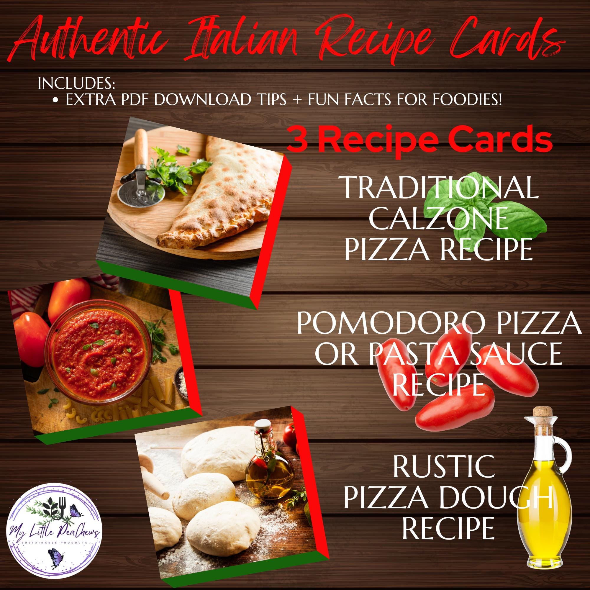 Receta de calzone italiano auténtico: masa de pizza y salsa