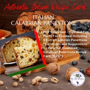 Receta de panettone calabrés: 9 variantes adicionales (Descarga PDF)