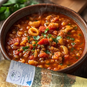 Hearty Pea Lentil Barley Soup Mix | Comfort Food, Family Size (Serves 10)