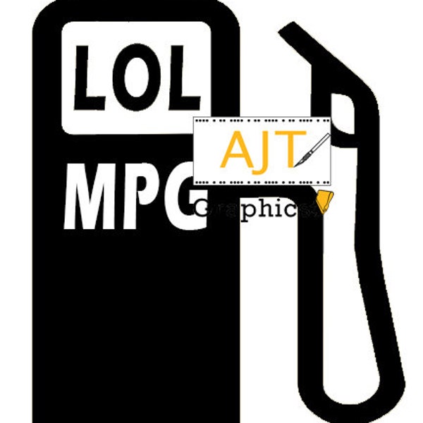 lol mpg car vinyl decal