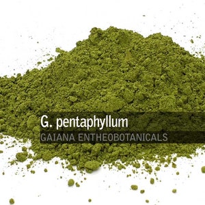Premium Jiaogulan powder, Gynostemma pentaphyllum, 100% Organic Jiaogulan leave powder, jiǎogǔlán, 绞股蓝, Natural herbal tea, FREE SHIPPING