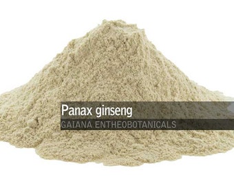 Organic White Ginseng Powder, 100% Panax ginseng root, Premium BIO Ginseng Root Powder, All Natural Orgainc Ginseng superfood FREE SHIPPING