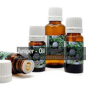 Aceite esencial de enebro, Juniperus californica puro, 100 % destilado al vapor, aceite esencial premium de alta calidad, ENVÍO GRATIS