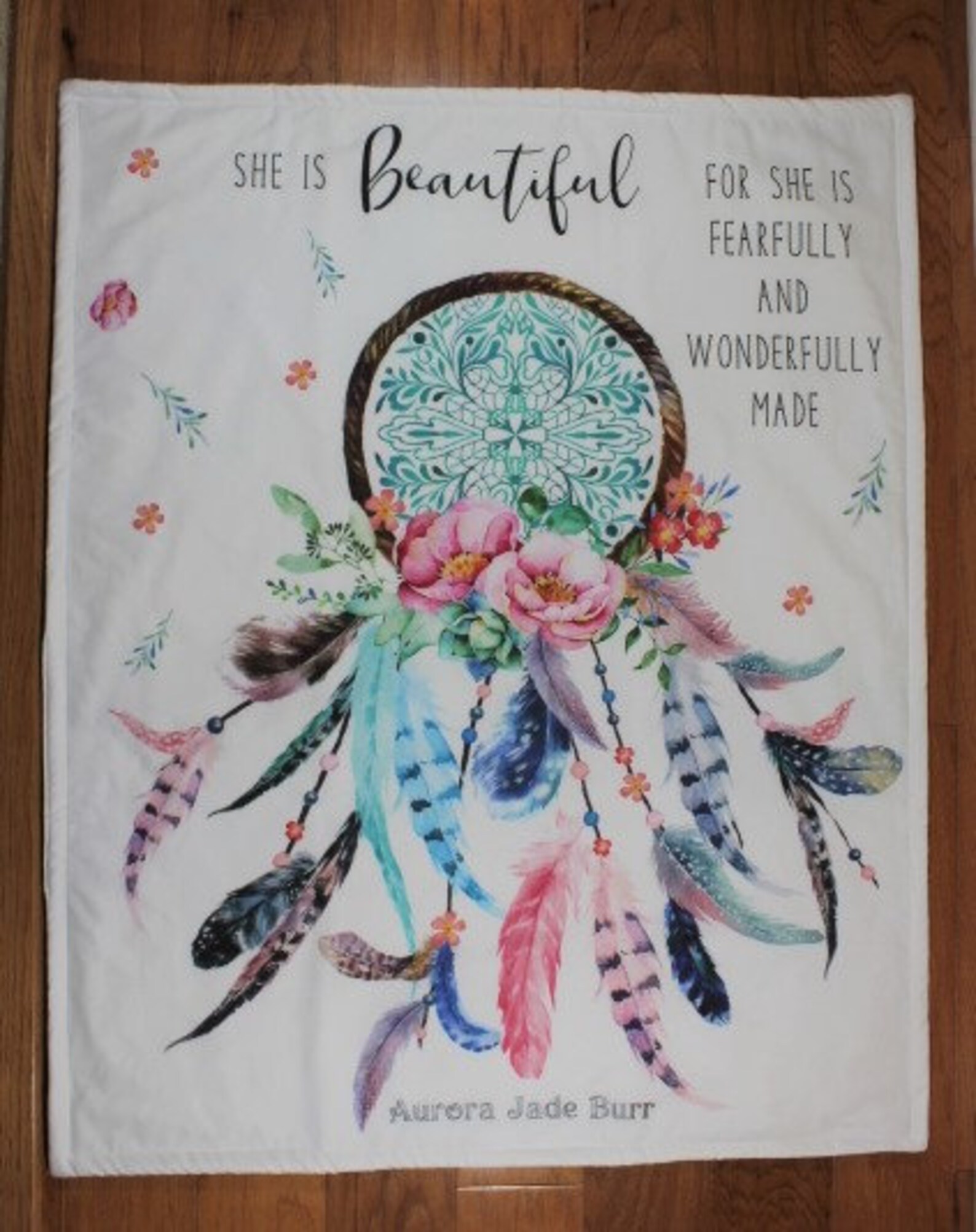 Dream Catcher Baby Blanket she is Beautiful... Etsy