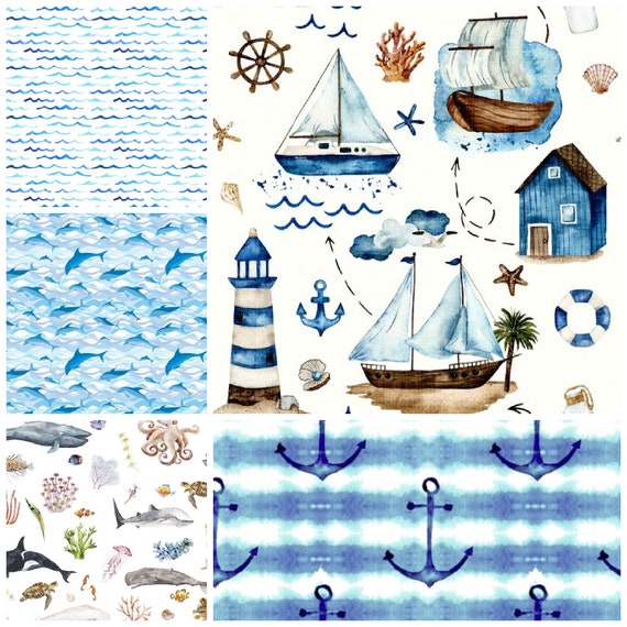 Nautical Baby Boy Baby Bedding Boats Fitted Crib Sheet Baby Shower