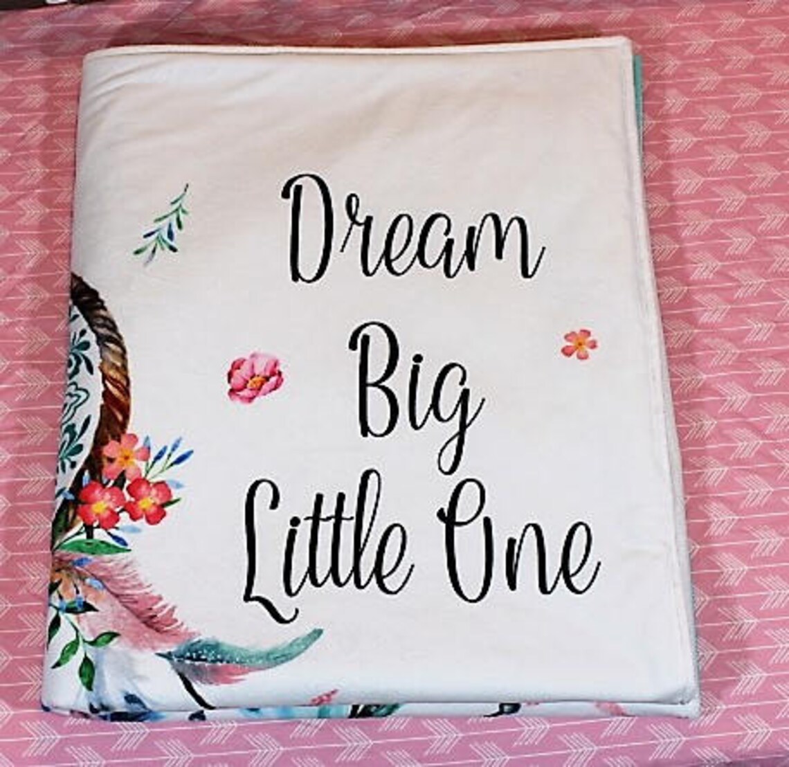 Dream Catcher Baby Blanket dream Big Little One Etsy