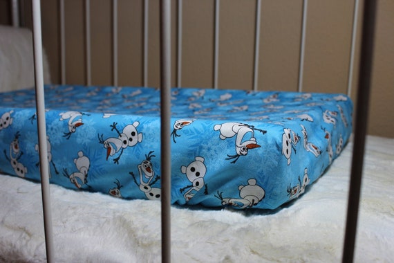 frozen fitted crib sheet