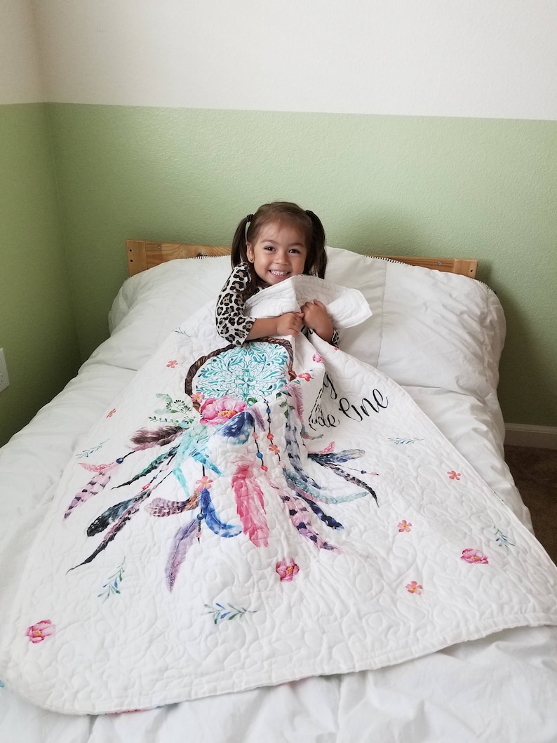 Dream Catcher Baby Bedding Baby Girl Boho Bedding Dream Etsy