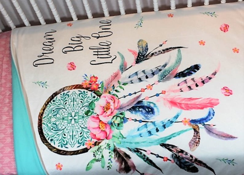 Dream Catcher Baby Blanket dream Big Little One Etsy