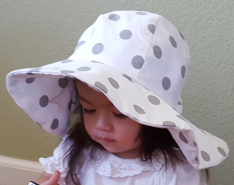 baby sun hat monogrammed