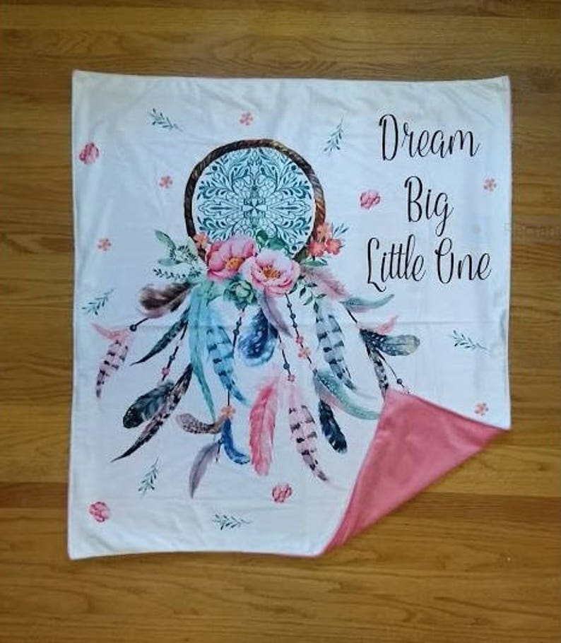 Dream Catcher Baby Blanket dream Big Little One Etsy