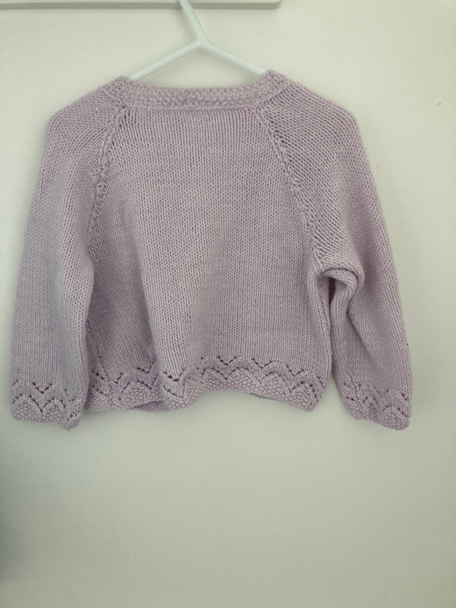 Personalised name embroidered cardigan knitted handmade Etsy