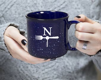 North Fork Ceramic Campfire Mug