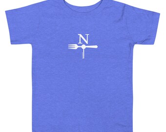Camiseta de manga corta para niños pequeños de North Fork