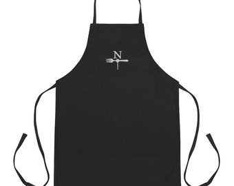 Delantal bordado de North Fork