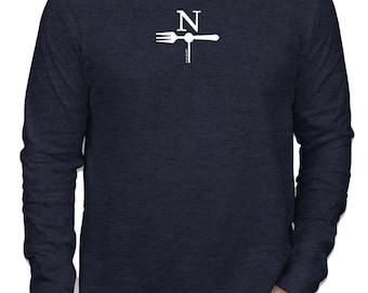 Camiseta unisex North Fork, manga larga