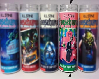 R.L. Stine Goosebumps Night of the Living Dummy II Single Prayer Candle