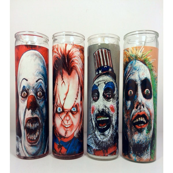 Pennywise "it" Chuck Hodi Prayer Candle (single candle)