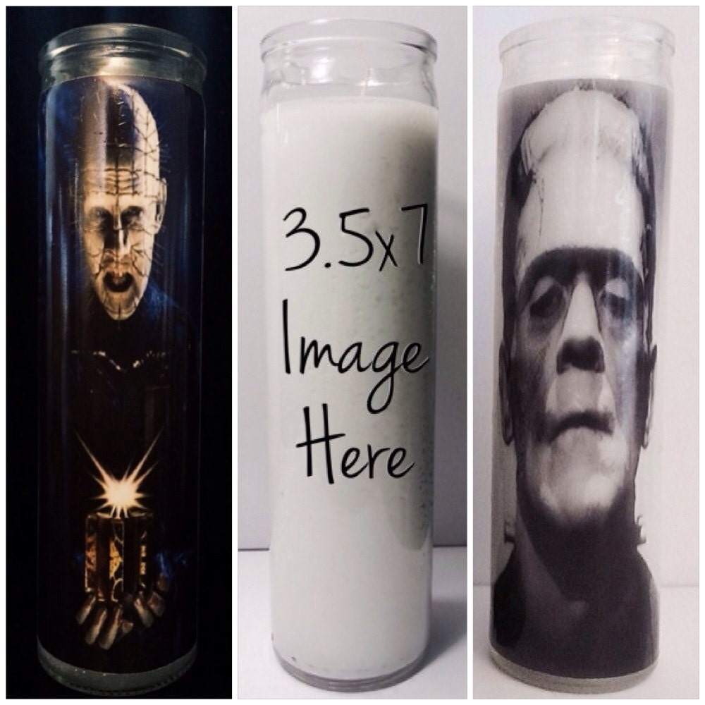 Custom Horror Prayer Candle Etsy