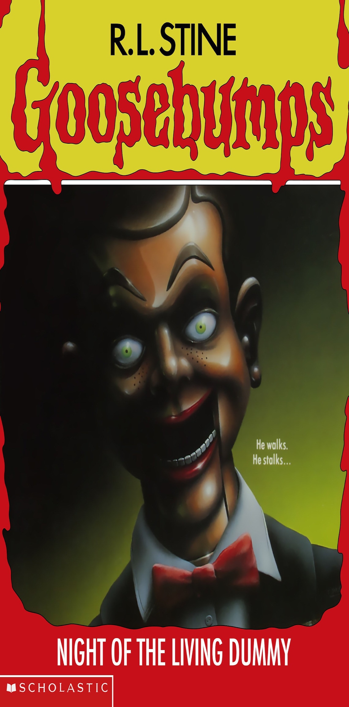 R.L. Stine Goosebumps Night of the Living Dummy Etsy