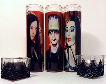 Herman Munster Prayer Candle