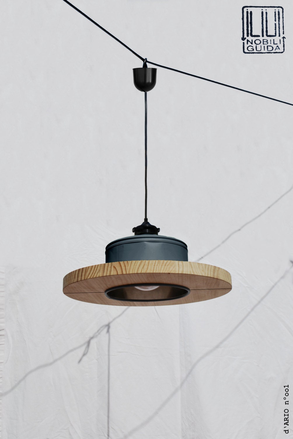Hanging Ceiling Lamp Pendant Light Matte Charcoal Color