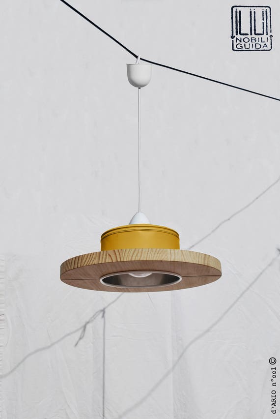 mustard ceiling light
