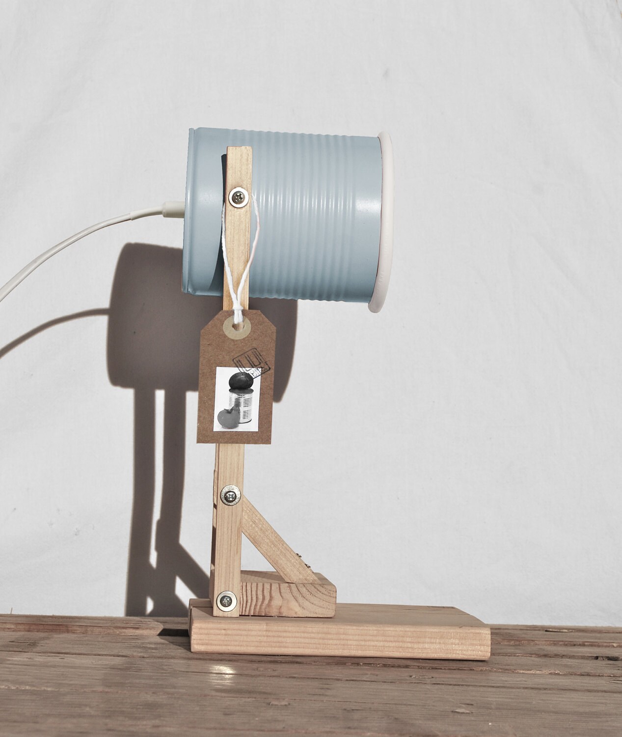 made desk lamp