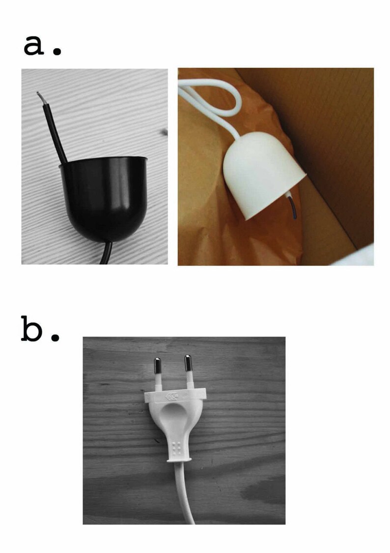 WINNER of iLLy coffee award! recyled from big coffe can Hanging ceiling lamp pendant light charcoal grey and pine wood ECO-friendly