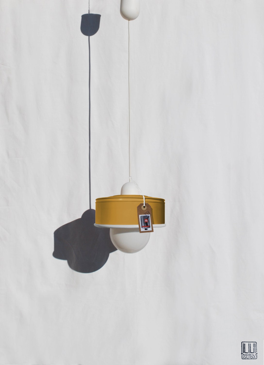 Hanging Lamp Pendant Light Ceiling Lamp Mustard Eco
