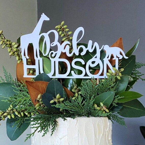 Jungle Themed Baby Shower Topper Il_570xn