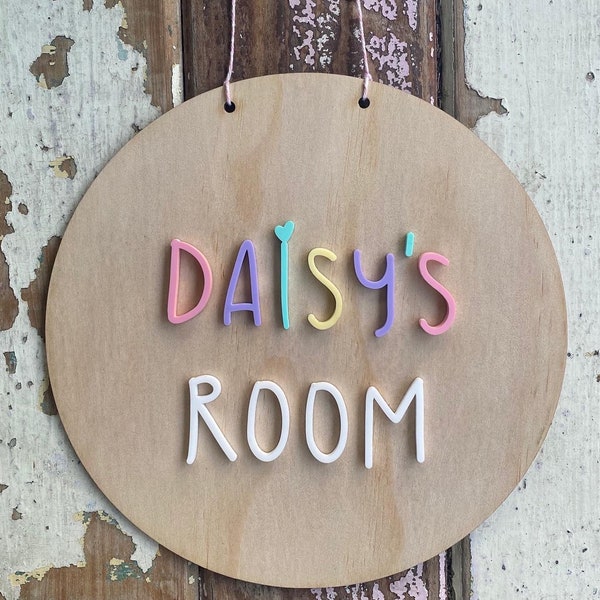 Bedroom Door Sign - Etsy