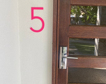 Large Acrylic House Numbers