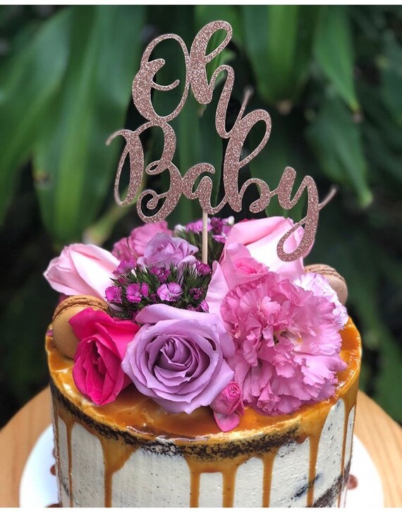 Oh Baby cake topper Il_570xn