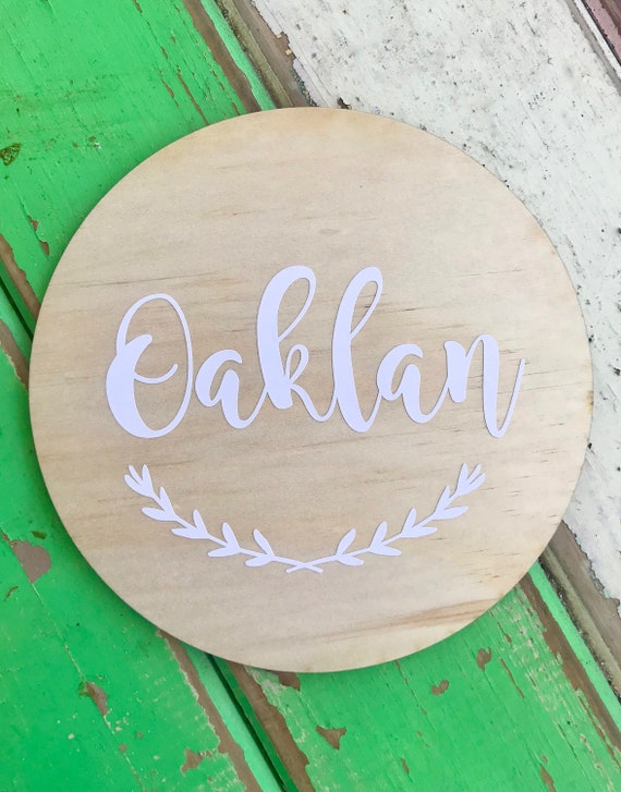 Personalised wooden nursery/kids room/photo prop sign Il_570xn