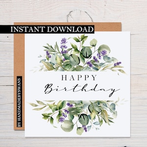 Tarjeta de feliz cumpleaños, tarjeta de feliz cumpleaños floral, tarjeta de cumpleaños de flores, tarjeta de cumpleaños de un amigo, tarjeta de cumpleaños de mamá, tarjeta de cumpleaños de la abuela,