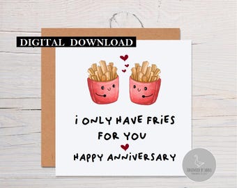 Tarjeta divertida de aniversario de bodas para esposo, tarjeta divertida de aniversario para novio, regalo de aniversario para él, tarjeta de primer aniversario, esposo
