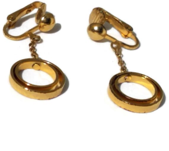 Clip On Earrings, Vintage Clip-on Earrings, Statem