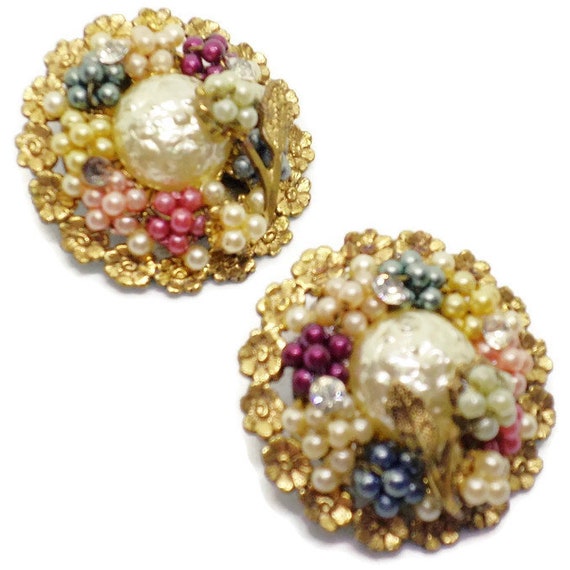 Clip On Earrings, Vintage Clip-on Earrings, Statem