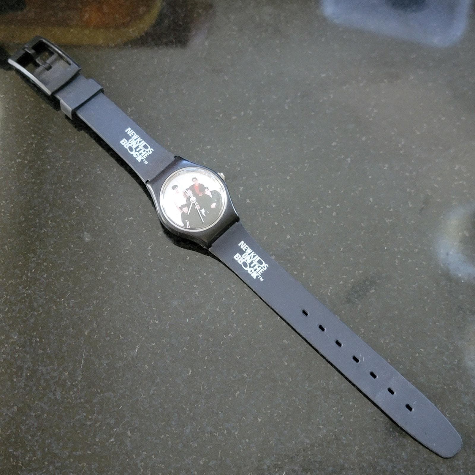 Vintage Watches 1990 NKOTB Quartz Watch New Kids on the Block Band Photo Rare Vintage Watches 1990 NKOTB Quartz Watch New Kids on the  main image 3