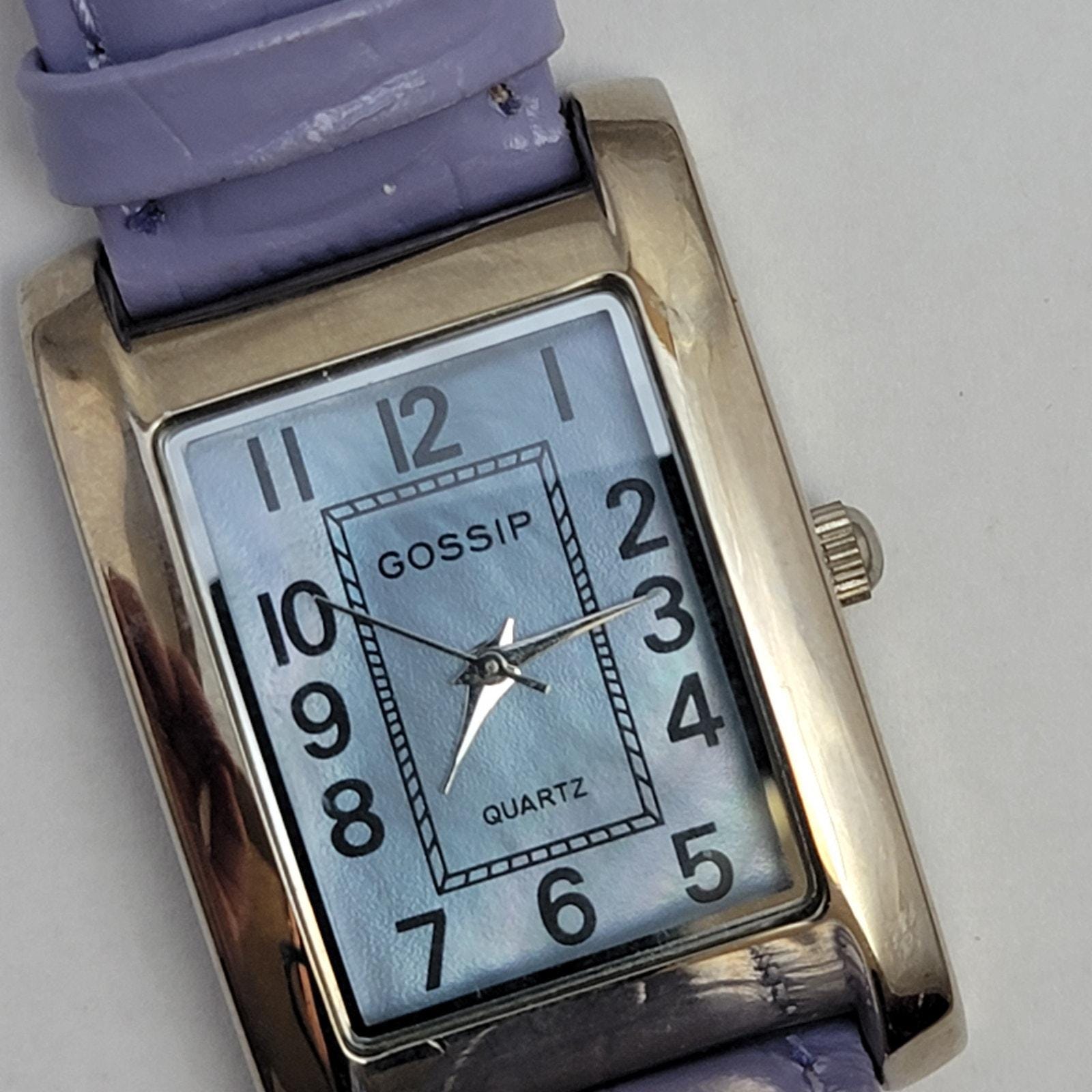 Gossip 1980s Vintage expansion band watch ⌚️good preloved condition WORKS GREAT Ladies Gossip watch Like new | Mercari main image 4