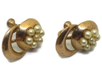 Clip On Earrings, Vintage Clip-on Earrings, Statement Earrings, Unique Elegant Clip On Earrings