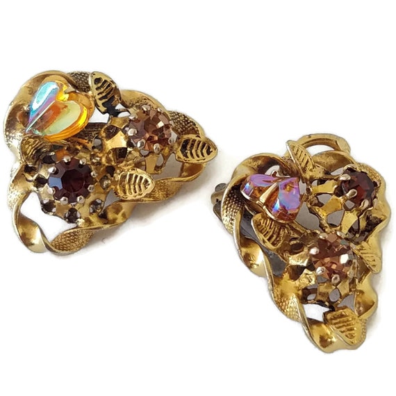 Clip On Earrings, Vintage Clip-on Earrings, Statem